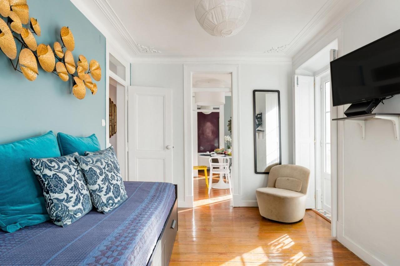 Avenida Da Liberdade Area, Bright And Newly Renovated 2 Bedroom Apartment, Lisbon Historical Center ภายนอก รูปภาพ